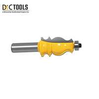 OEM TCT Fraise à queue ronde en carbure à 2 dents (pour routeur CNC) pour le travail du bois - DIC TOOLS Certifié ISO 9001 Garantie 3 ans Personnalisable