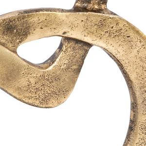 Sculpture moderne polie or Sculpture décorative abstraite Art moderne décor à la maison pièce d'accent ornement de table - Product Image 5