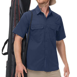 Camisas de Pesca de Calidad Superior con Cuello Camisero, Transpirables y Amigables con la Piel, Camisas de Pesca Lisas para Hombre - Product Image 3