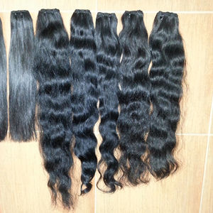 100% Remy Virgin Russian Double Drawn Color personalizado Proveedor Oferta Muestra Máquina de extensión de cabello humano Trama - Product Image 1