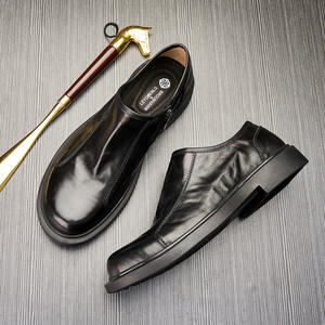 Chaussures brogues en daim souple avec bords perforés et semelle légère, chaussures décontractées pour hommes, chaussures tendance - Product Image 5