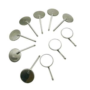 Espejo Bucal Dental de Acero Inoxidable con Mango, Fuente de Alimentación Manual, Equipo Dental con Certificación CE, Instrumentos Narham Enterprises - Product Image 2