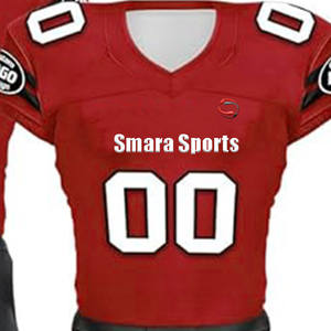 Uniforme de fútbol americano transpirable hecho en poliéster 100%, el último diseño a precio razonable, bajo MOQ, ropa de fútbol americano - Product Image 5