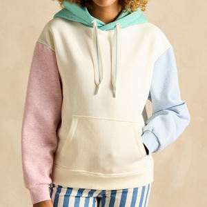 Sudadera con Capucha Personalizada con Logotipo OEM, Estilo Urbano, Hombros Caídos, para Mujer, de Algodón Grueso y Felpa, Talla Grande - Product Image 1