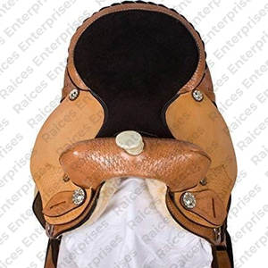 100% Top haute qualité en cuir véritable confortable quantité minimale de commande bas personnalisé cheval selle OEM Services conception Unique Western - Product Image 3