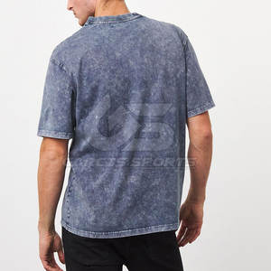 เสื้อยืดผ้าฝ้าย100% สำหรับผู้ชายสไตล์วินเทจเสื้อยืดโอเวอร์ไซส์ผ้าโอเวอร์ไซส์ - Product Image 6