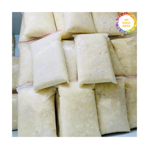 Purée de corossol congelée à texture fine, fabriquée à partir de pulpe de corossol tropical, idéale pour les jus et la pâtisserie, en provenance du Vietnam. - Product Image 1