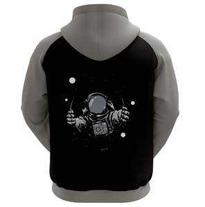 Sweat à capuche Powerstar Racing unisexe en polyester respirant personnalisé pour hommes et femmes - Product Image 4