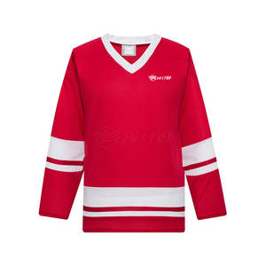 2025 Mejor diseño personalizado Haga su propio equipo Jersey de hockey sobre hielo Profesional de alta calidad Jersey de hockey sobre hielo - Product Image 1