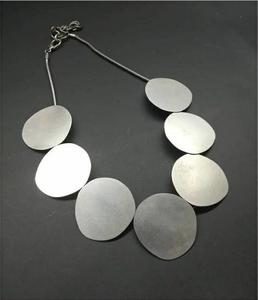 Best Selling Adjustable Length Leather Cord Metal Strips Pendant <b>Necklace</b> Jewelry Steel Fashion <b>Necklace</b> Stainless Steel Jewelry - Product Image 6