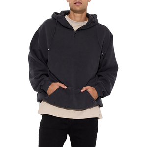 Sweat à capuche 100% coton vierge personnalisé pour hommes et femmes de haute qualité taille USA vente au Pakistan - Product Image 6