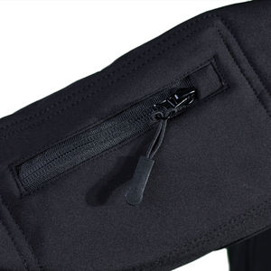 Nouvel arrivage de veste softshell à manches longues avec capuche tissu en toile respirant style fermeture éclair pour les saisons de printemps automne hiver - Product Image 2