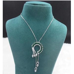 Un fournisseur indien propose un ensemble de bijoux AD gracieux Look complet pour des fonctions formelles festives Matériau principal Laiton au prix d'exportation - Product Image 2