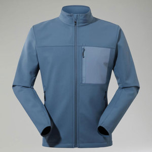 Chaqueta Softshell de Diseño Personalizado Ryan Pro Gear para Hombre, Colores Sólidos Personalizados, Tela Transpirable con Logotipo Personalizado, Antibacteriana - Product Image 1