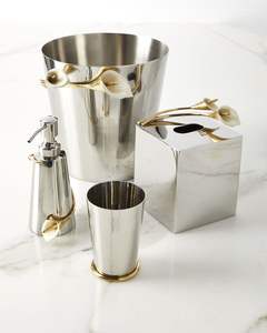 Ensemble de salle de bain en métal classique pour une décoration de salle de bain traditionnelle alliant style intemporel et durabilité moderne - Product Image 4