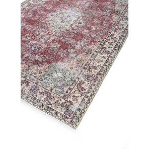 Alfombras de Lana Anudadas a Mano de Gran Tamaño, Diseño de Medallón Rojo y Naranja, para Sala de Estar o Pasillo - Pae-2624 - Product Image 2