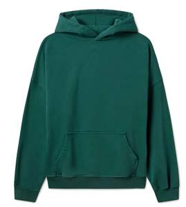 Sudadera con Capucha de Felpa Francesa, 100% Algodón, de Lujo, Personalizada, de Corte Regular, con Estampado en Relieve, Ecológica, al por Mayor - Product Image 6