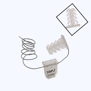 Sceaux de compteur d'eau haute sécurité personnalisés OEM, double ancre, en plastique, pour boîtier de compteur électrique - Product Image 4