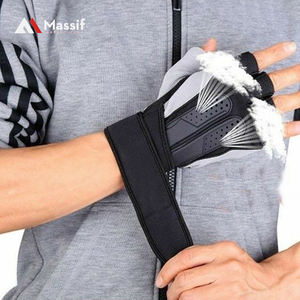 Gants d'haltérophilie avec logo personnalisé pour homme et femme disponibles pour gym Gants d'haltérophilie pour fitness - Product Image 4