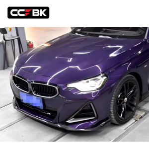 Para <span class=keywords><strong>BMW</strong></span> G42 M Sport 218i 220i <span class=keywords><strong>220d</strong></span> 230i 240i 2021-2026, alerón delantero de fibra de carbono seca estilo MP, divisor de labio inferior 51195A34859 - Product Image 5