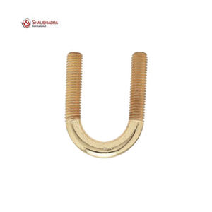 สลักเกลียวรูปตัวยูทองเหลืองเกลียวรูปตัวยูมาตรฐาน ISO ของอินเดีย - Product Image 1