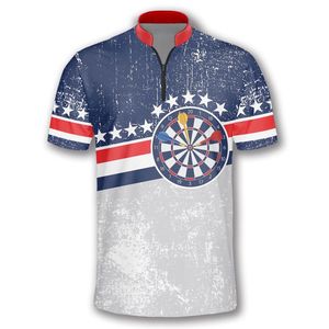 Maillot de sport Dart personnalisé en polyester de qualité supérieure, tissu respirant à séchage rapide, impression couleur du logo de l'équipe - Product Image 2