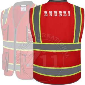 100% Polyester hommes haute visibilité réfléchissant ANSI classe 2 EN ISO classe 2 gilet de sécurité étanche protection nouveauté différent - Product Image 3