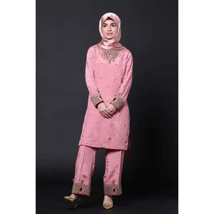 Elegante Conjunto de Traje Rosa para Mujer Pksejonline, Talla XS - Product Image 5