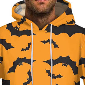 2025 nuevo diseño de moda de invierno para hombres sudaderas con capucha casuales ajuste suelto grueso poliéster/ropa de algodón - Product Image 6