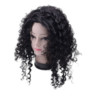 วิกผมแท้สีดำธรรมชาติแบบเต็มลอนทรงหลวมสีดำสนิทสำหรับส่วนปิดด้านหน้าจากเวียดนาม - Product Image 6