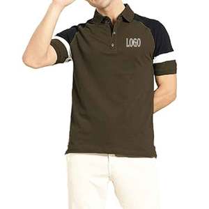 Men's POLO shirt Polo t shirt men custom printed <b>plain</b> golf polo 100% cotton <b>tshirt</b> High Quality 100% Cotton 12 Colors - Product Image 3