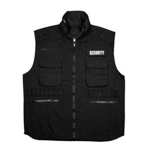 Gilet de sécurité avec matériau réfléchissant en polyester haute visibilité, résistant aux acides, pour le contrôle de la circulation et les travaux de nuit - Product Image 3