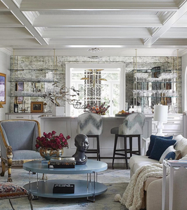 Tùy chỉnh kích thước lớn lối vào hội trường tường gương mạnh mẽ mirrorlike hiệu ứng cổ mảnh gương kính cho backsplash và tường gạch - Product Image 6