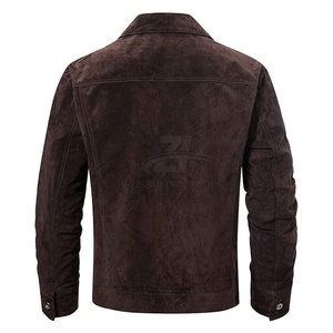 Premium Quality Casual Clothing <b>Suede</b> <b>Jacket</b> Custom Design Ecofriendly Breathable Men Winter <b>Jacket</b> - Product Image 2