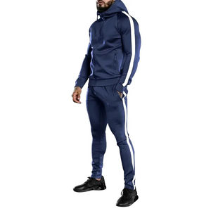 Conjunto Deportivo Personalizado de 2 Piezas para Hombre, Sudadera con Capucha Extra Grande de Felpa 100% Algodón, Chándal con Cremallera para Invierno - Product Image 6
