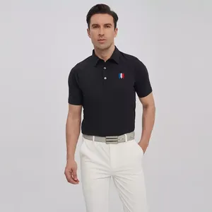 Men's Breathable Knitted Golf Shirts and Jackets Optimized Performance with Digital Printing - Product Image 4