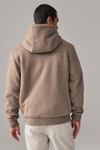 Sudadera con capucha para hombre, sudadera con cremallera completa, Sudadera con capucha de lana, bolsillo liso con cremallera, deportes y exteriores, vacaciones diarias, ropa de calle de poliéster - Product Image 5