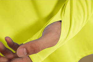 เสื้อตกปลามีฮู้ดแขนยาวของผู้หญิง UPF 50 100% โพลีเอสเตอร์แห้งเร็วป้องกัน UV ระเหิดกำหนดเอง - Product Image 6