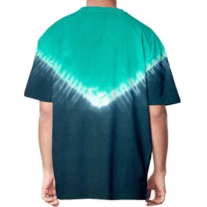 Custom Logo Tie Dye <b>T</b> Shirt Spiral Design 100% Cotton Oversized Streetwear Unisex Summer Casual Tee Wholesale - Product Image 1