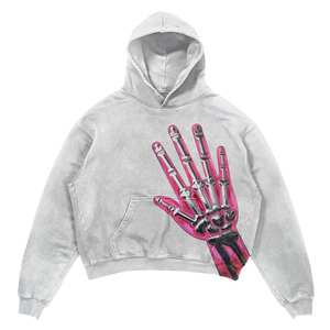 Haute qualité unisexe hommes pull sweat Logo personnalisé en gros sweats à capuche surdimensionnés fermeture éclair conception Streetwear bouffée impression 2024 - Product Image 4