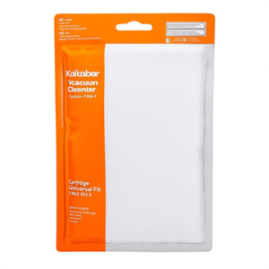 Cartouche filtrante pour aspirateur Karcher Orange Blanc Universal Fit 2 863 303 0 - Product Image 2