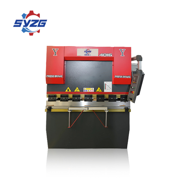 SYZG High Precision Simple CNC Hydraulic Press Brake, Economic NC Thin Sheet Metal Bending Machine for Hardware Processing
