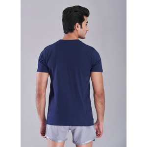 T-shirts décontractés pour hommes 100 % coton de haute qualité, à manches courtes, imprimés sur mesure, respirants, séchage rapide, couleur unie, 180 grammes, pour l'été - Product Image 5