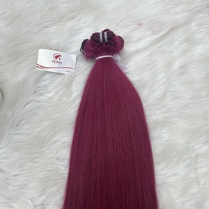 44 + colores en trama, liso natural, gran stock de cabello virgen de alta calidad 100% cabello virgen, cabello crudo vietnamita - Product Image 3