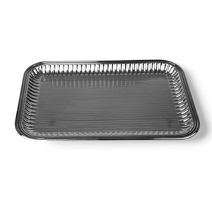 Plateau de service en métal fait à la main avec finition entièrement argentée pour les plateaux de service de table des hôtels et des restaurants - Product Image 4