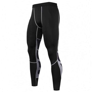 <b>Hot</b> Sale OEM Men Yoga <b>Leggings</b> Quick Dry Sports Pants Breathable anti shrink top trending training Gym wear Men <b>Leggings</b> - Product Image 4