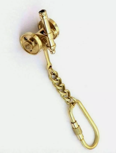 Llaveros colgantes de regla pequeña portátil de latón de diseñador para bolsa de coche accesorios de bicicleta llavero de latón decorativo - Product Image 5