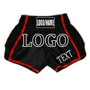 Venta al por mayor menos precio Muay Thai Shorts Wrestling Fight Shorts para los hombres de diseño personalizado impreso MMA Thai Shorts - Product Image 6