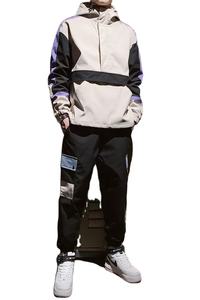 JAYCAN SPORTS Fabricant de jogging personnalisé 2 pièces printemps blanc sport hommes survêtements ensemble hommes sweats à capuche survêtements - Product Image 6