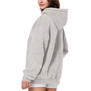 Nuevo diseño superventas mujeres ácido lavado sudaderas con capucha bajo MOQ al por mayor ácido lavado sudaderas con capucha para la venta - Product Image 6